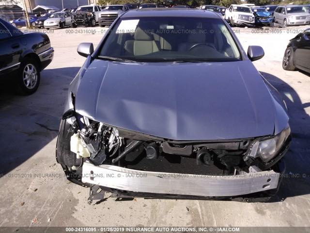 JH4CU2F62CC018154 - 2012 ACURA TSX TECH GRAY photo 6