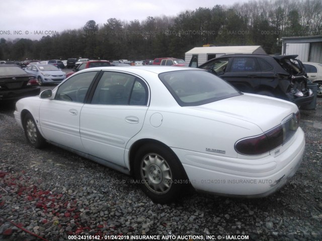 1G4HR54K9YU159553 - 2000 BUICK LESABRE LIMITED WHITE photo 3