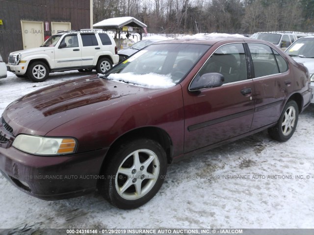 1N4DL01D61C130798 - 2001 NISSAN ALTIMA XE/GXE/SE RED photo 2