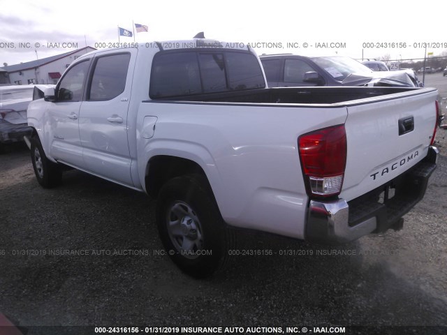 5TFAZ5CN3GX015706 - 2016 TOYOTA TACOMA DBL CAB/SR5/TRD SPORT/OR WHITE photo 3