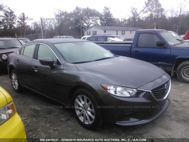 JM1GL1U57H1122247 - 2017 MAZDA 6 SPORT GRAY photo 1