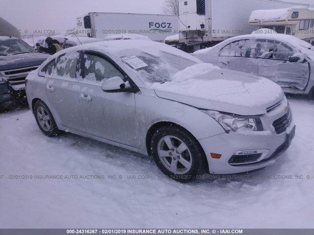 1G1PE5SB3G7110451 - 2016 CHEVROLET CRUZE LIMITED LT SILVER photo 1