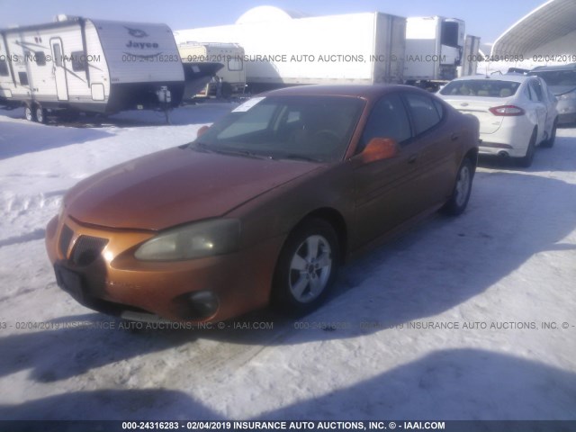 2G2WP522651200480 - 2005 PONTIAC GRAND PRIX ORANGE photo 2