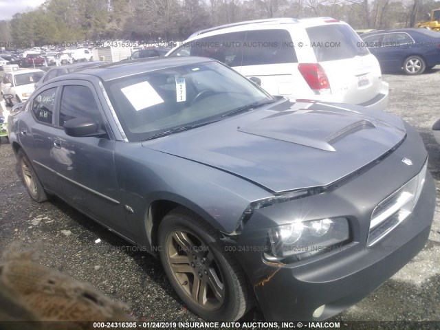 2B3KA43G17H680245 - 2007 DODGE CHARGER SE/SXT GRAY photo 1