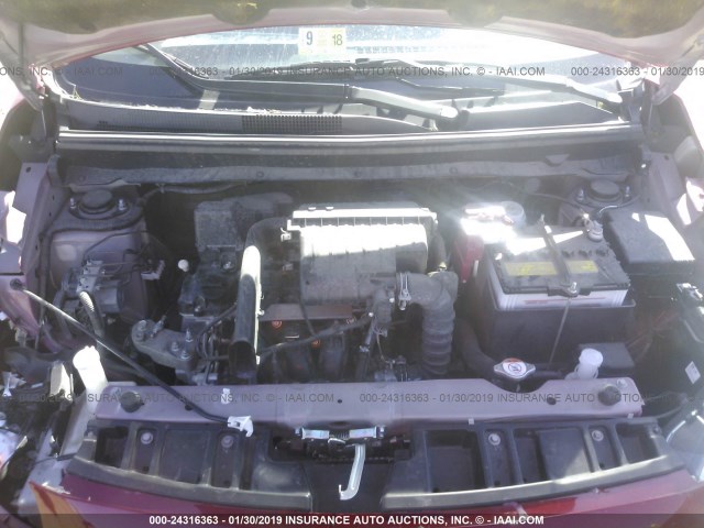 ML32F3FJXJHF00278 - 2018 MITSUBISHI MIRAGE G4 ES Tünd qırmızı foto 10