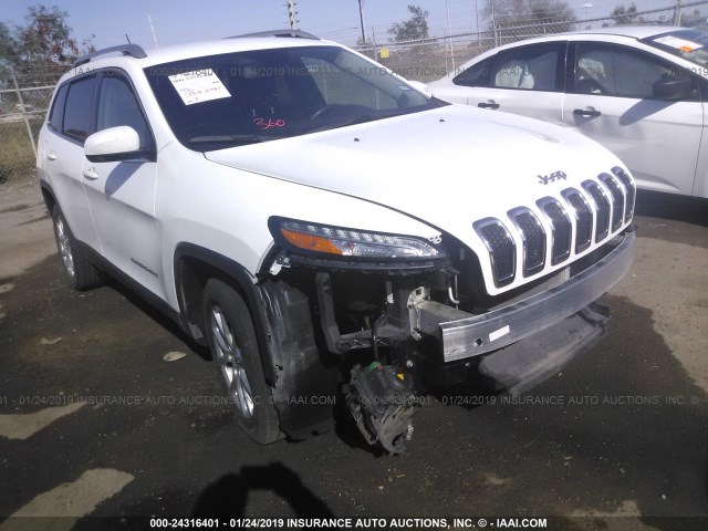 1C4PJLCBXJD504060 - 2018 JEEP CHEROKEE LATITUDE WHITE photo 6