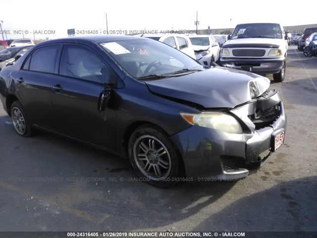 JTDBL40E299036882 - 2009 TOYOTA COROLLA LE/XLE GRAY photo 1