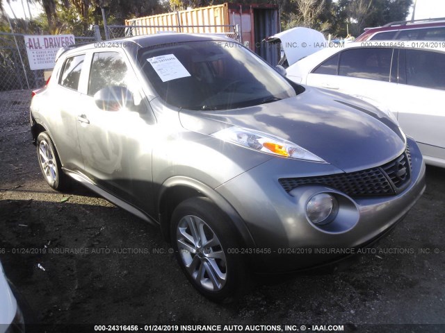 JN8AF5MR7DT207549 - 2013 NISSAN JUKE S/SV/SL GRAY photo 1