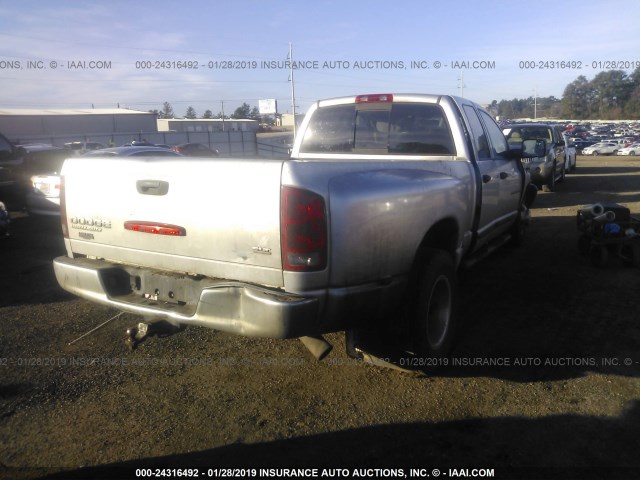 3D7MA48C54G212811 - 2004 DODGE RAM 3500 ST/SLT SILVER photo 4