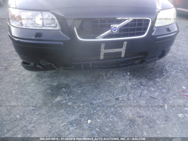 YV1RS640X52450016 - 2005 VOLVO S60 BLACK photo 6