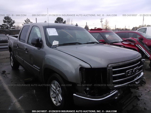 3GTP1VE70DG189426 - 2013 GMC SIERRA C1500 SLE GRAY photo 1