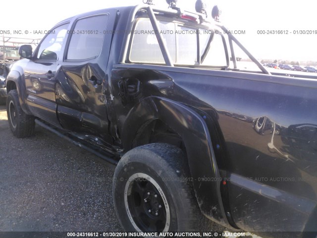 5TFLU4EN7DX078091 - 2013 TOYOTA TACOMA DOUBLE CAB 黑色 照片 6