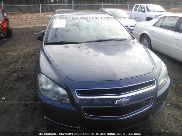 1G1ZH57B884299268 - 2008 CHEVROLET MALIBU 1LT GRAY photo 6
