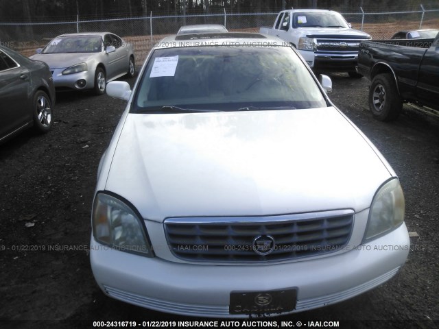 1G6KE57Y42U156141 - 2002 CADILLAC DEVILLE DHS WHITE photo 6