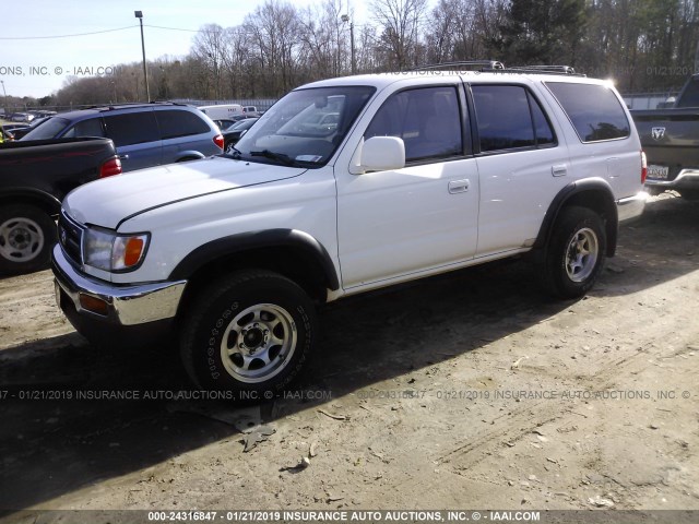 JT3GN86R9V0051884 - 1997 TOYOTA 4RUNNER SR5 WHITE photo 2