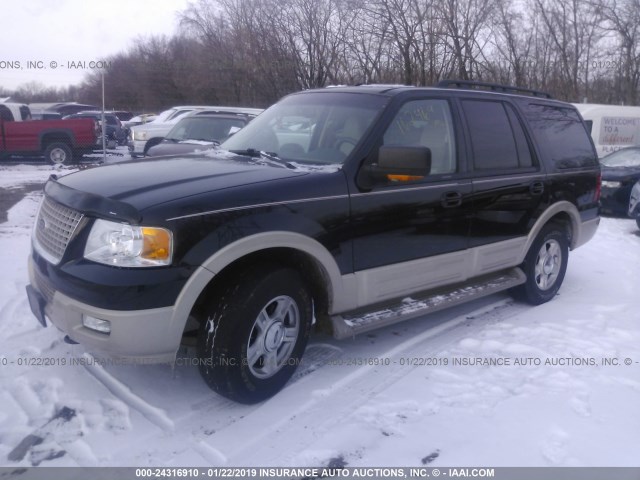 1FMFU18566LA30188 - 2006 FORD EXPEDITION EDDIE BAUER BLACK photo 2