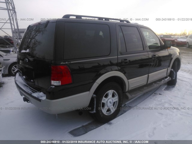 1FMFU18566LA30188 - 2006 FORD EXPEDITION EDDIE BAUER BLACK photo 4