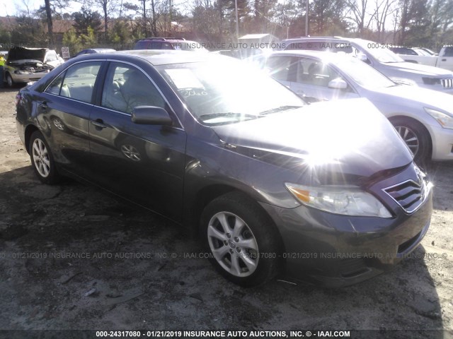 4T1BF3EK6AU531163 - 2010 TOYOTA CAMRY GRAY photo 1