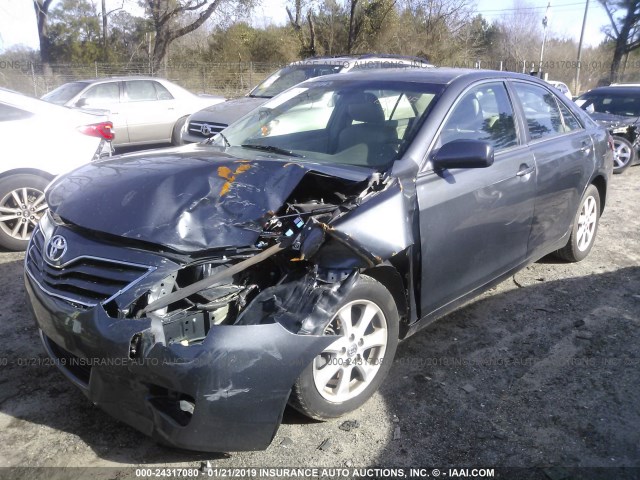 4T1BF3EK6AU531163 - 2010 TOYOTA CAMRY GRAY photo 2