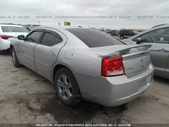 2B3CA9CV4AH250877 - 2010 DODGE CHARGER RALLYE SILVER photo 3