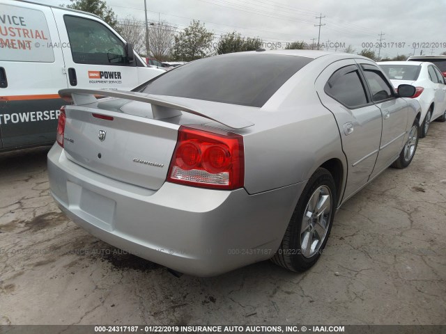 2B3CA9CV4AH250877 - 2010 DODGE CHARGER RALLYE SILVER photo 4