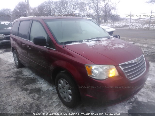 2A8HR44E29R549068 - 2009 CHRYSLER TOWN & COUNTRY LX RED photo 1