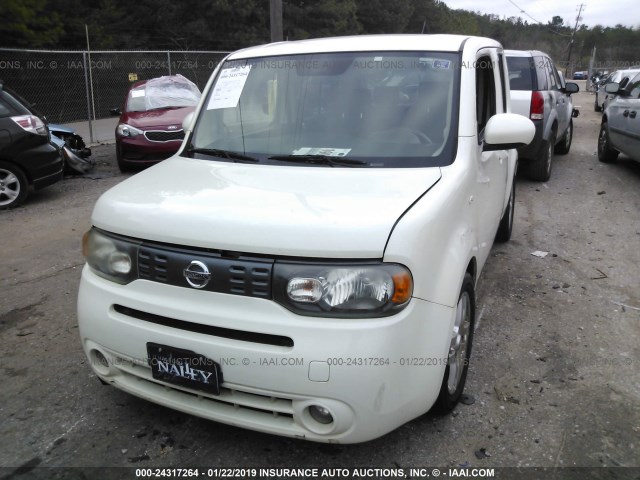 JN8AZ28R19T111133 - 2009 NISSAN CUBE S/SL WHITE photo 6