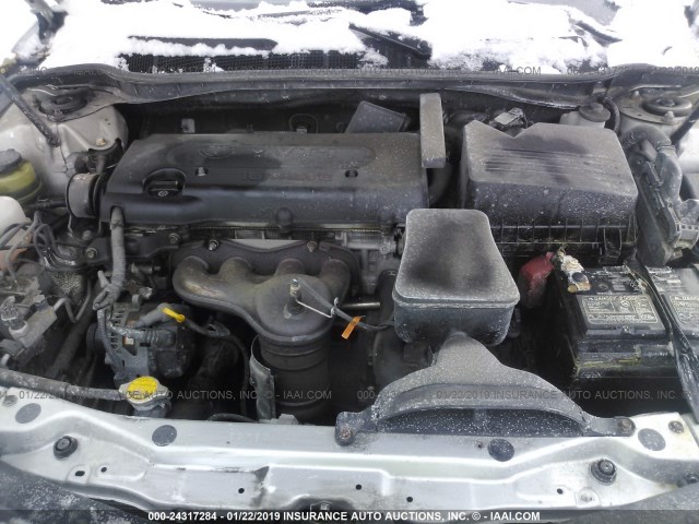 4T1BE46K87U146042 - 2007 TOYOTA CAMRY NEW GENERAT CE/LE/XLE/SE SILVER photo 10