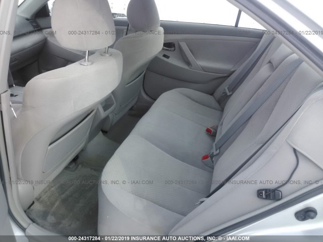 4T1BE46K87U146042 - 2007 TOYOTA CAMRY NEW GENERAT CE/LE/XLE/SE SILVER photo 8