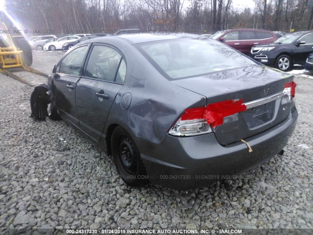 19XFA1E31AE037325 - 2010 HONDA CIVIC VP GRAY photo 3