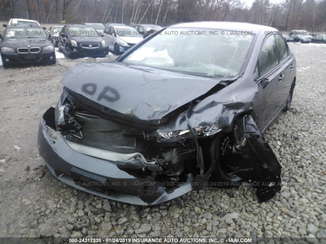 19XFA1E31AE037325 - 2010 HONDA CIVIC VP GRAY photo 6