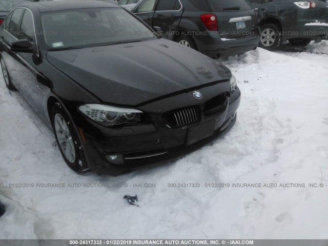 WBAXH5C54DDW13147 - 2013 BMW 528 XI BLACK photo 6