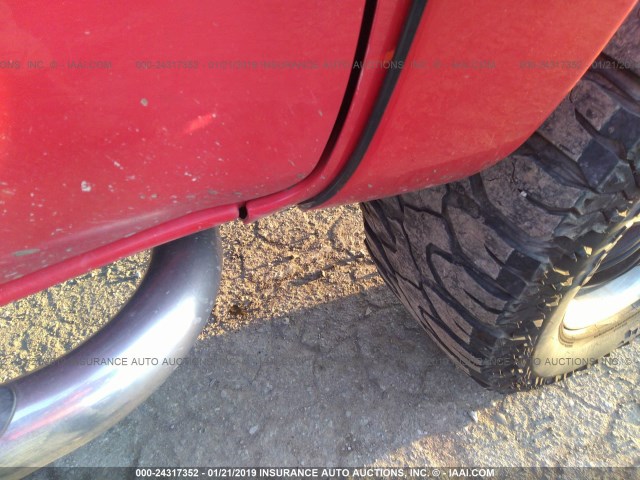 5TELU42N05Z041124 - 2005 TOYOTA TACOMA DOUBLE CAB 红色 照片 6