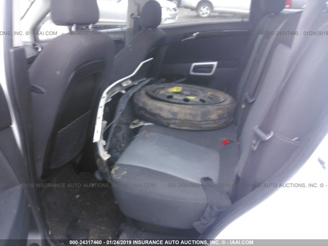 3GNFL2EK9DS520307 - 2013 CHEVROLET CAPTIVA LS 白色 照片 8