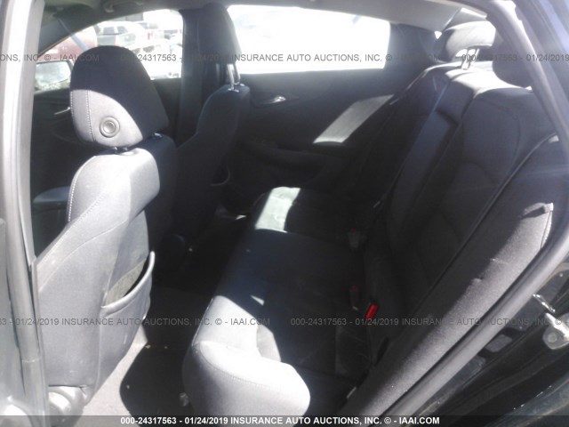 1G1ZB5ST2HF173543 - 2017 CHEVROLET MALIBU LS BLACK photo 8