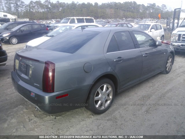 1G6DC67A950134722 - 2005 CADILLAC STS GRAY photo 4