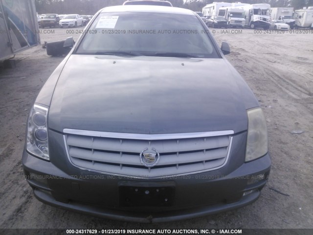 1G6DC67A950134722 - 2005 CADILLAC STS GRAY photo 6