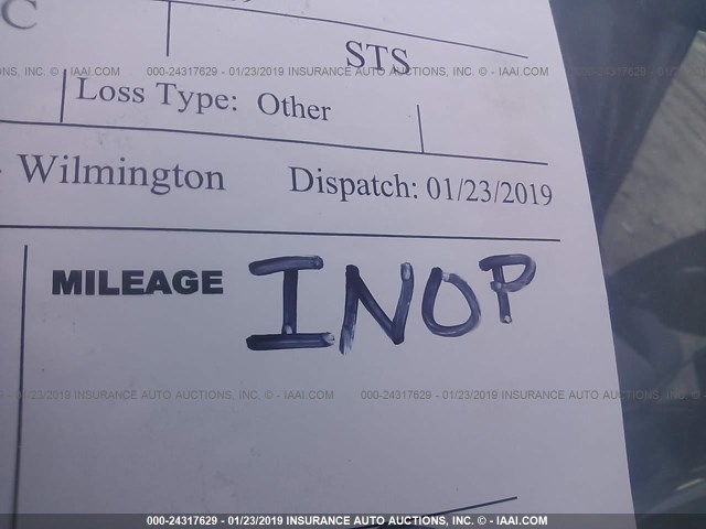 1G6DC67A950134722 - 2005 CADILLAC STS GRAY photo 7