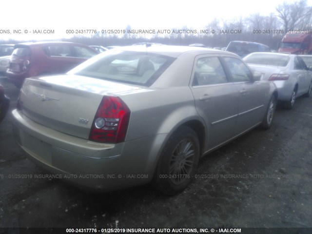 2C3LA53G08H330684 - 2008 CHRYSLER 300 TOURING BEIGE photo 4