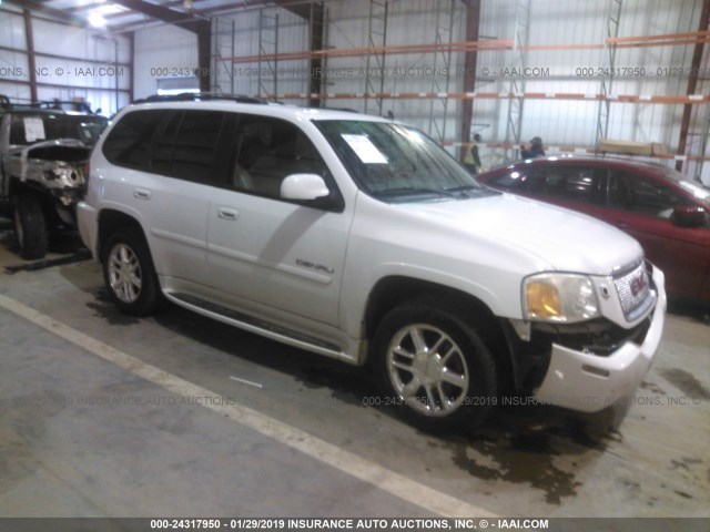 1GKES63MX72211579 - 2007 GMC ENVOY DENALI WHITE photo 1