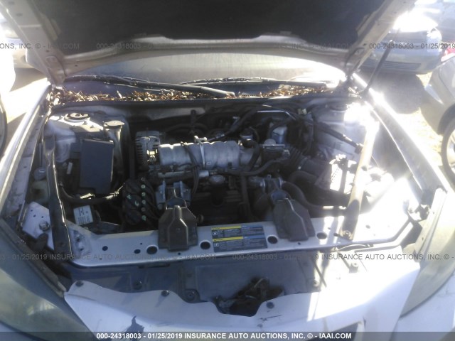 2G2WP552461238691 - 2006 PONTIAC GRAND PRIX SILVER photo 10