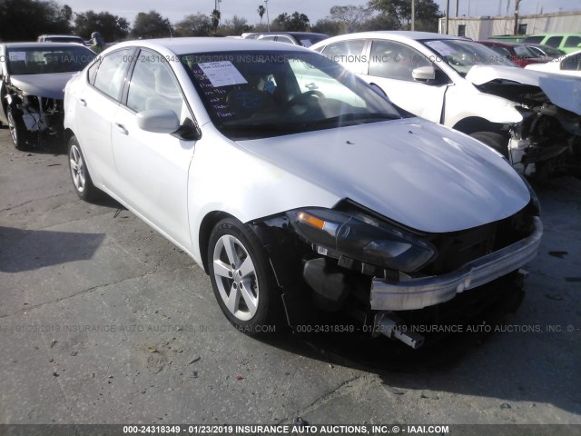 1C3CDFBB3GD563943 - 2016 DODGE DART SXT WHITE photo 1