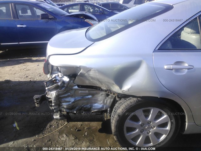 4T1BK46K57U051415 - 2007 TOYOTA CAMRY NEW GENERAT LE/XLE/SE SILVER photo 6