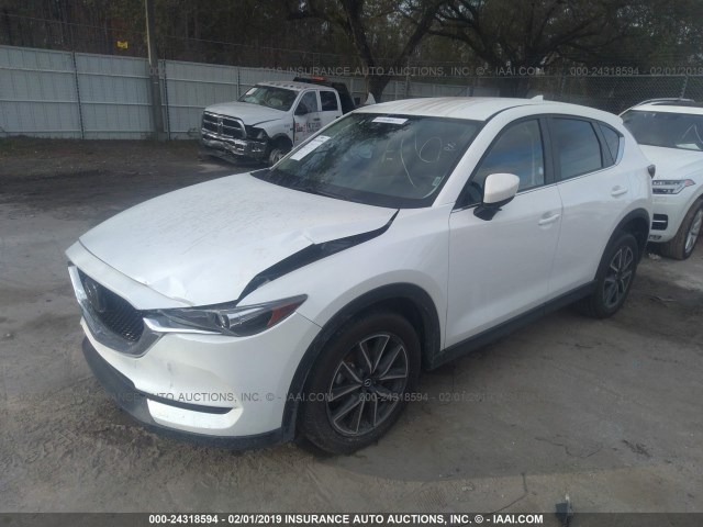 JM3KFACM5J0311329 - 2018 MAZDA CX-5 TOURING WHITE photo 2