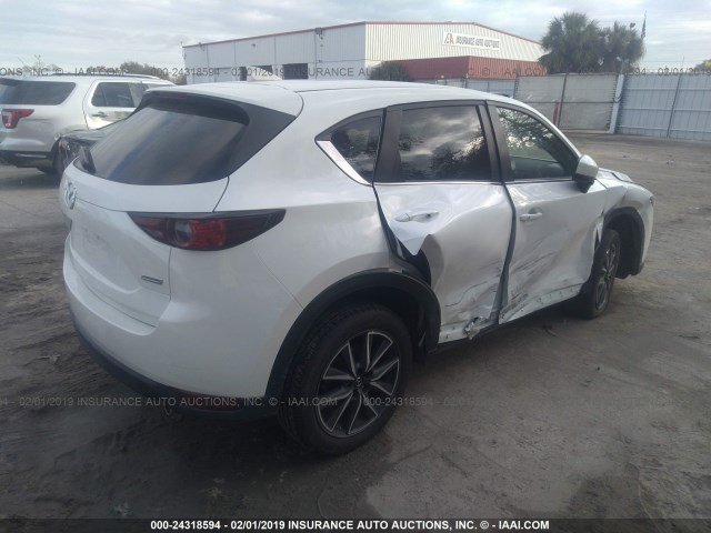 JM3KFACM5J0311329 - 2018 MAZDA CX-5 TOURING WHITE photo 4