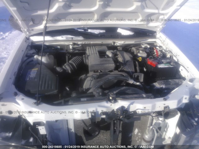 1GCDT196658230673 - 2005 CHEVROLET COLORADO WHITE photo 10