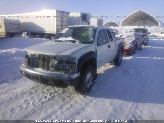 1GCDT196658230673 - 2005 CHEVROLET COLORADO WHITE photo 2