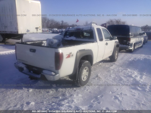 1GCDT196658230673 - 2005 CHEVROLET COLORADO WHITE photo 4