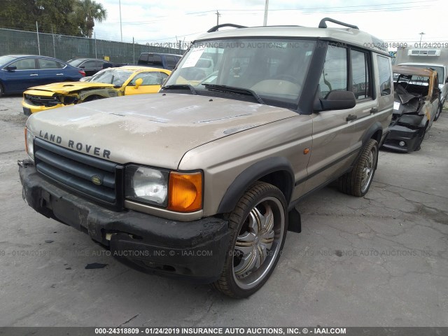 SALTY12431A726404 - 2001 LAND ROVER DISCOVERY II SE GOLD photo 2