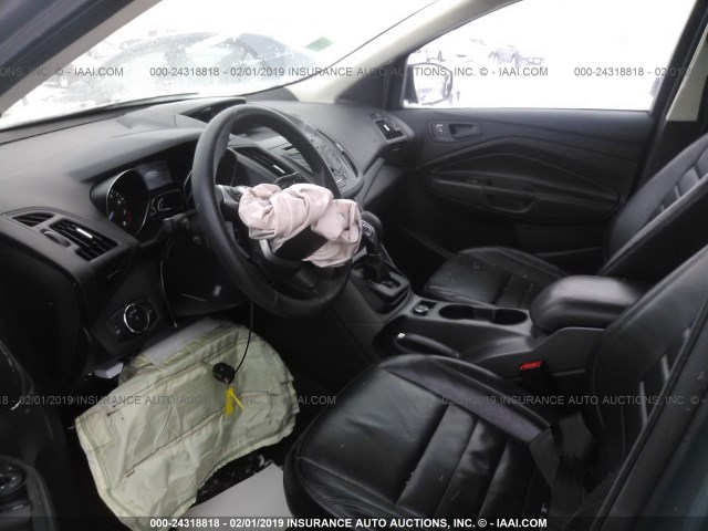 1FMCU0F79EUC65520 - 2014 FORD ESCAPE S GRAY photo 5